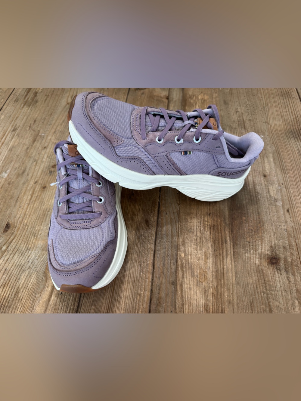NEW Saucony Guide Metro Running Shoe - Women's Size 9 & 10 $150 Purple - Picture 5 of 12